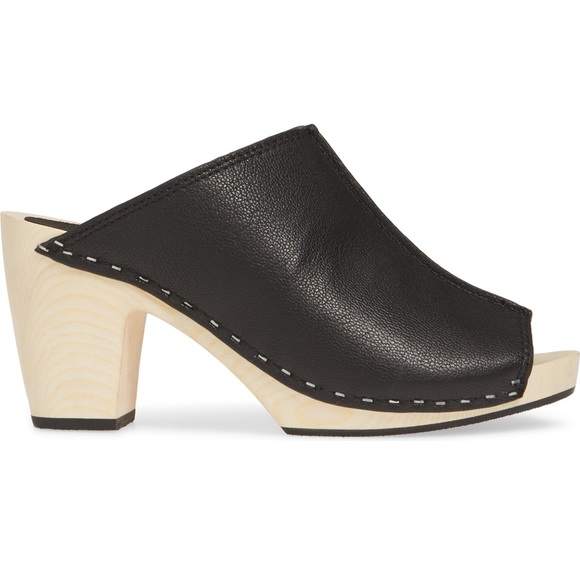 Kelsi Dagger Boulder Mule Blk Leather - Picture 1 of 6